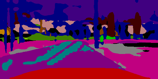 End-to-end segmentation sequence 0